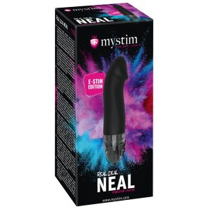 mystim Real Deal Neal E-Stim - akuga elektro-vibraator (must)