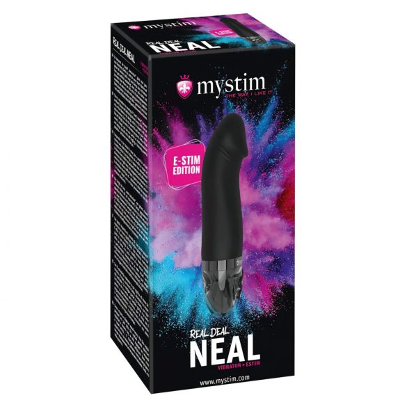 mystim Real Deal Neal E-Stim - aku elektro vibraator (must)