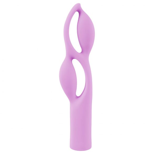 You2Toys Fabulous – akulaadijaga 2-mootoriline vibrator (lilla)