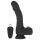 Estonian Naked Addiction - Rotating Thrusting Realistic Vibrator (Black) 