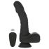 Estonian Naked Addiction - Rotating Thrusting Realistic Vibrator (Black) 