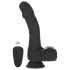 Estonian Naked Addiction - Rotating Thrusting Realistic Vibrator (Black) 