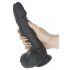 Estonian Naked Addiction - Rotating Thrusting Realistic Vibrator (Black) 