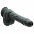 Estonian Naked Addiction - Rotating Thrusting Realistic Vibrator (Black) 