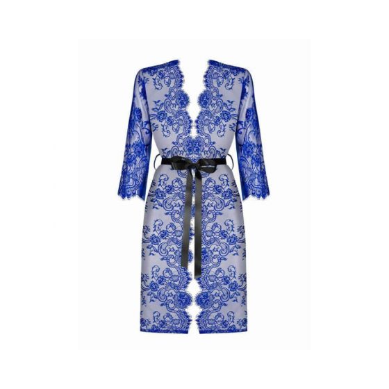 Obsessive Cobaltess - pitsiline kimono (sinine)
