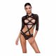 Passion Devil Leticia - pitsiline rihmades body (must) 