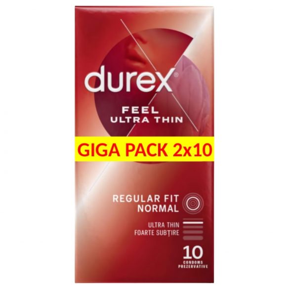 Durex Feel Ultra Thin - ultraelutru kondoom (2x10tk)