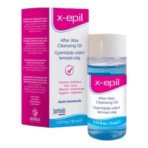 X-Epil - vahajärgne puhastusõli (75ml)