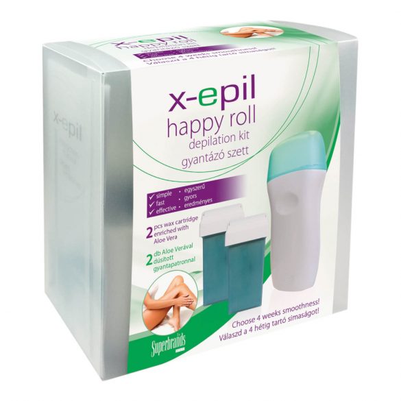 X-Epil Happy roll - vahakomplekt 