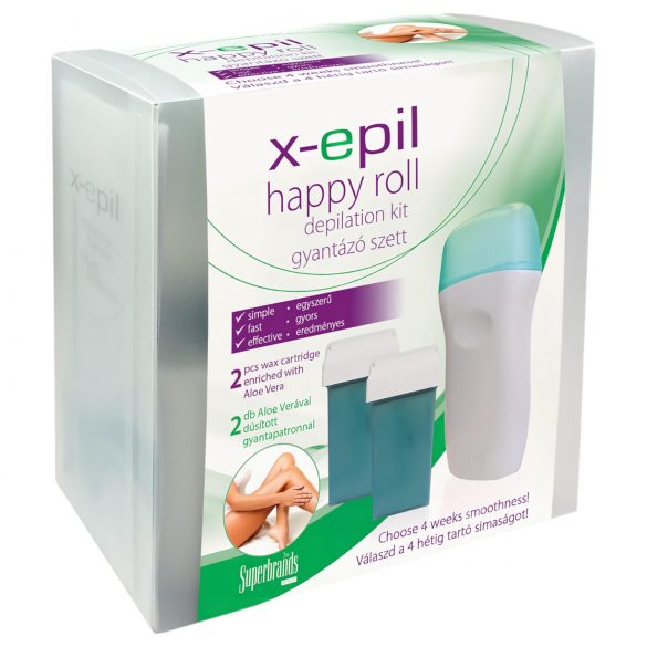 X-Epil Happy roll - vahakomplekt