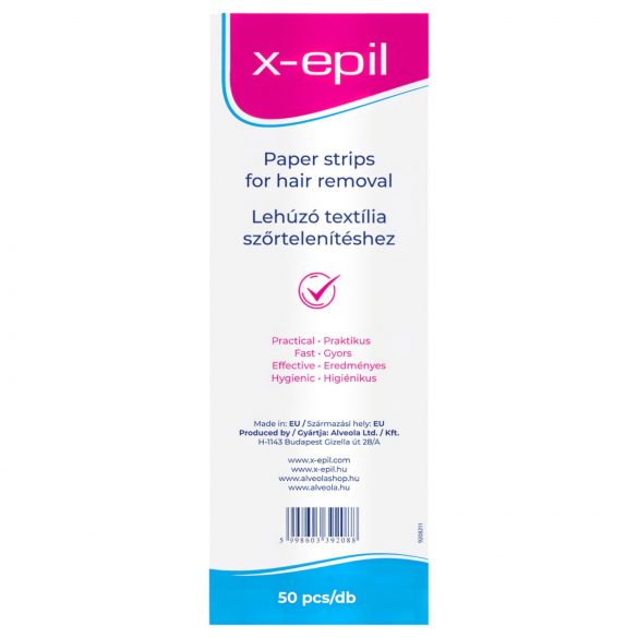 X-Epil - eemaldusriidest ribad (50 tk)