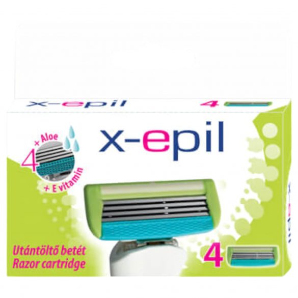 X-Epil - naiste raseerimiskassett 4 teraga (4 tk) 