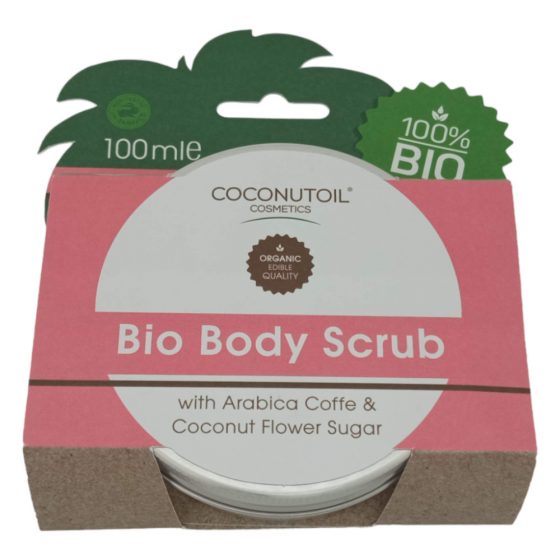 Coconutoil - Bio Kehakoorija Kohviga & Kookosõie Suhkru (100ml)