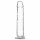 Addiction Crystal - iminapaga dildo (läbipaistev) - 18cm 