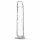 Addiction Crystal - jõuline dildo (läbipaistev) - 18cm