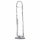 Addiction Crystal - võimas dildo (läbipaistev) - 20cm