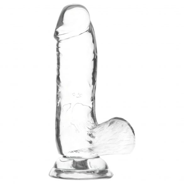 Addiction Crystal - kristalliline dildoga (läbipaistev) - 15cm 