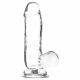 Addiction Crystal - kristalliline dildoga (läbipaistev) - 15cm 