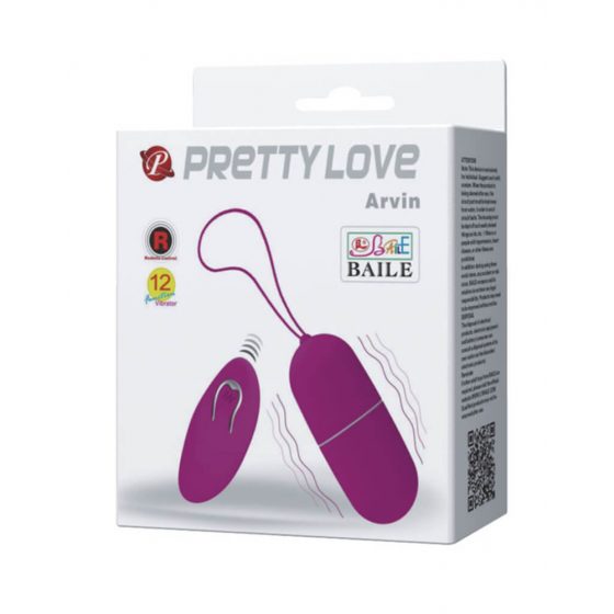 Pretty Love Arvin - raadiovibratsiooniga muna (roosa)