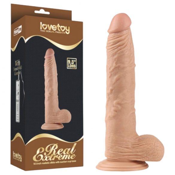 Lovetoy Real Extreme - iminapaga dildopulk - 24 cm