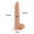 Lovetoy Real Extreme - iminapaga dildopulk - 24 cm