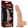 Lovetoy Real Extreme - iminapaga munanditega dildo - 23cm (naturaalne)