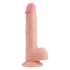 Lovetoy Nature Cock - iminapaga elutru dildo - 21cm (naturaalne) 