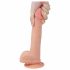 Lovetoy Nature Cock - iminapaga elutru dildo - 21cm (naturaalne) 