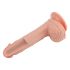 Lovetoy Nature Cock - iminapaga elutru dildo - 21cm (naturaalne) 