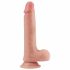 Lovetoy Nature Cock - kahes kihiga realistlik dildo - 20 cm (naturaalne)