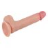 Lovetoy Nature Cock - kahes kihiga realistlik dildo - 20 cm (naturaalne)