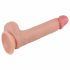 Lovetoy Nature Cock - kahes kihiga realistlik dildo - 20 cm (naturaalne)