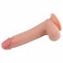 Lovetoy Nature Cock - kahes kihiga realistlik dildo - 20 cm (naturaalne)