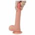 Lovetoy Nature Cock - kahes kihiga realistlik dildo - 20 cm (naturaalne)