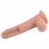 Lovetoy Nature Cock - kahes kihiga realistlik dildo - 20 cm (naturaalne)