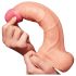 Lovetoy Nature Cock - kahekordne elutruu dildo - 25cm (naturaalne)