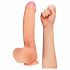 Lovetoy Nature' kuke - kahekordne realistlik dildo - 28cm (naturaalne)