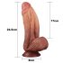 Lovetoy - kahekordne realistlik dildo - 26cm (naturaalne) 