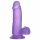 Lovetoy Jelly Studs - elutruu dildo - 15cm (lilla)