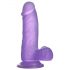 Lovetoy Jelly Studs - elutruu dildo - 15cm (lilla)