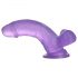 Lovetoy Jelly Studs - elutruu dildo - 15cm (lilla)