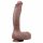 Lovetoy Looduslik Kukk - kahekordne realistlik dildo - 26cm (nahkjas) 