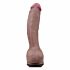 Lovetoy Looduslik Kukk - kahekordne realistlik dildo - 26cm (nahkjas) 