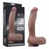 Lovetoy Looduslik Kukk - kahekordne realistlik dildo - 26cm (nahkjas) 