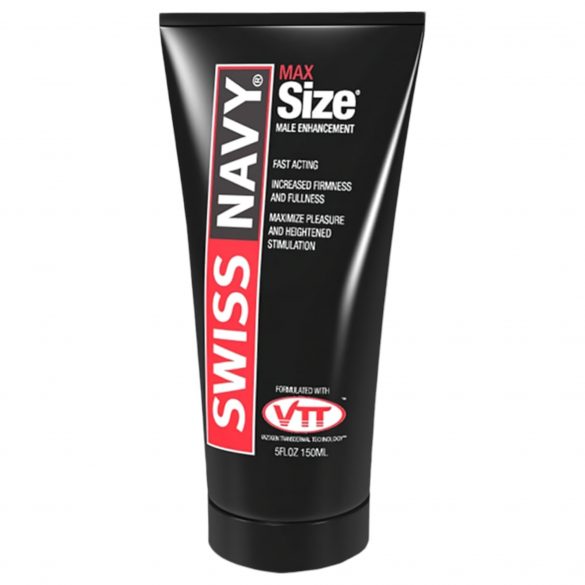 Swiss Navy MAX Size - stimulatsioonikreem meestele (150ml) 