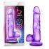 bjours Sweet N Hard 4 - jalgade ja munanditega dildo (lilla) 