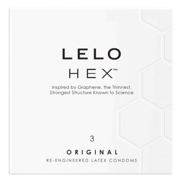 LELO Hex Original - luksus kondoom (3tk) 