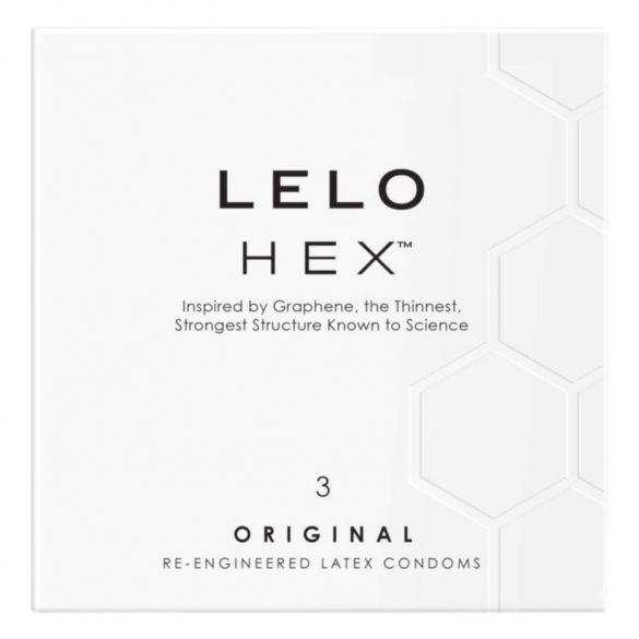 LELO Hex Original - luksus kondoom (3tk) 