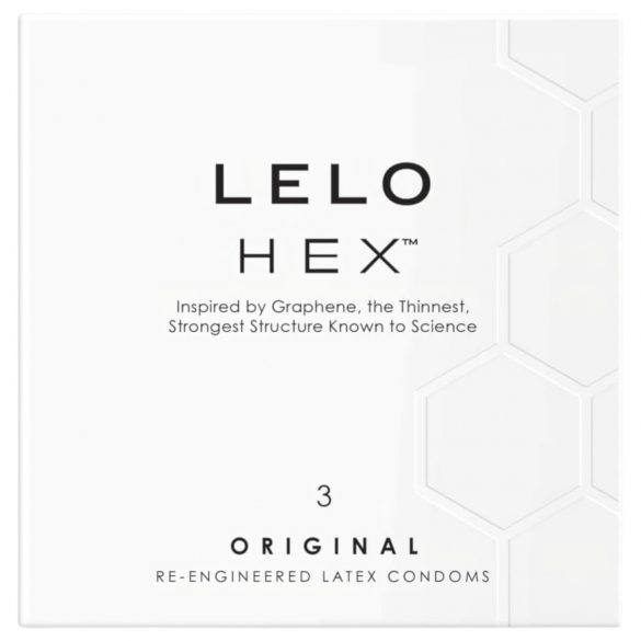 LELO Hex Original - luksus kondoom (3 tk)