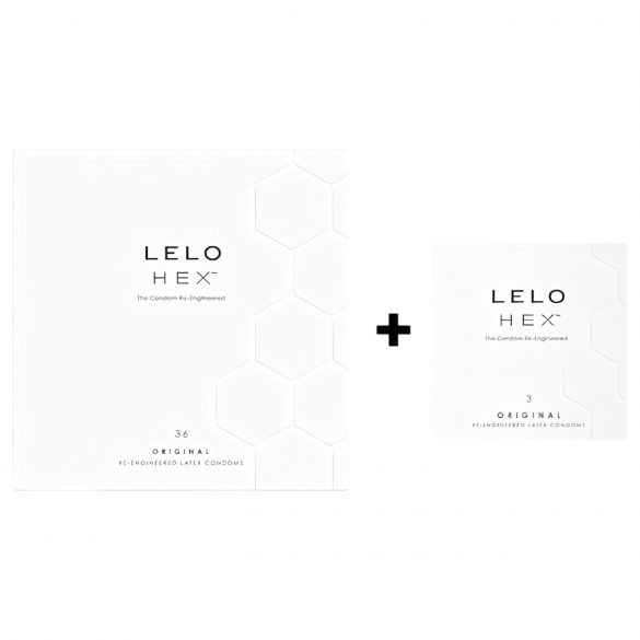 LELO Hex Original - luksuskondoomi pakend (36+3 tk)